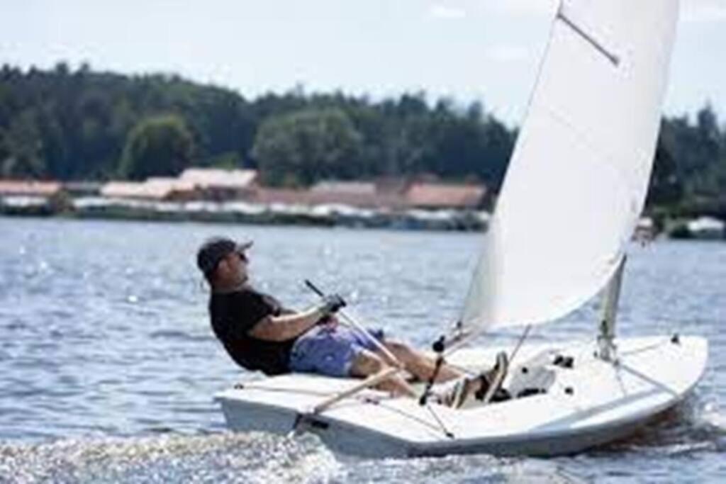 רודינג Bungalow Direkt Am See, Mit Eigenem Boot מראה חיצוני תמונה