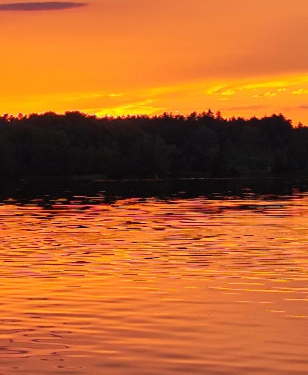 רודינג Bungalow Direkt Am See, Mit Eigenem Boot מראה חיצוני תמונה