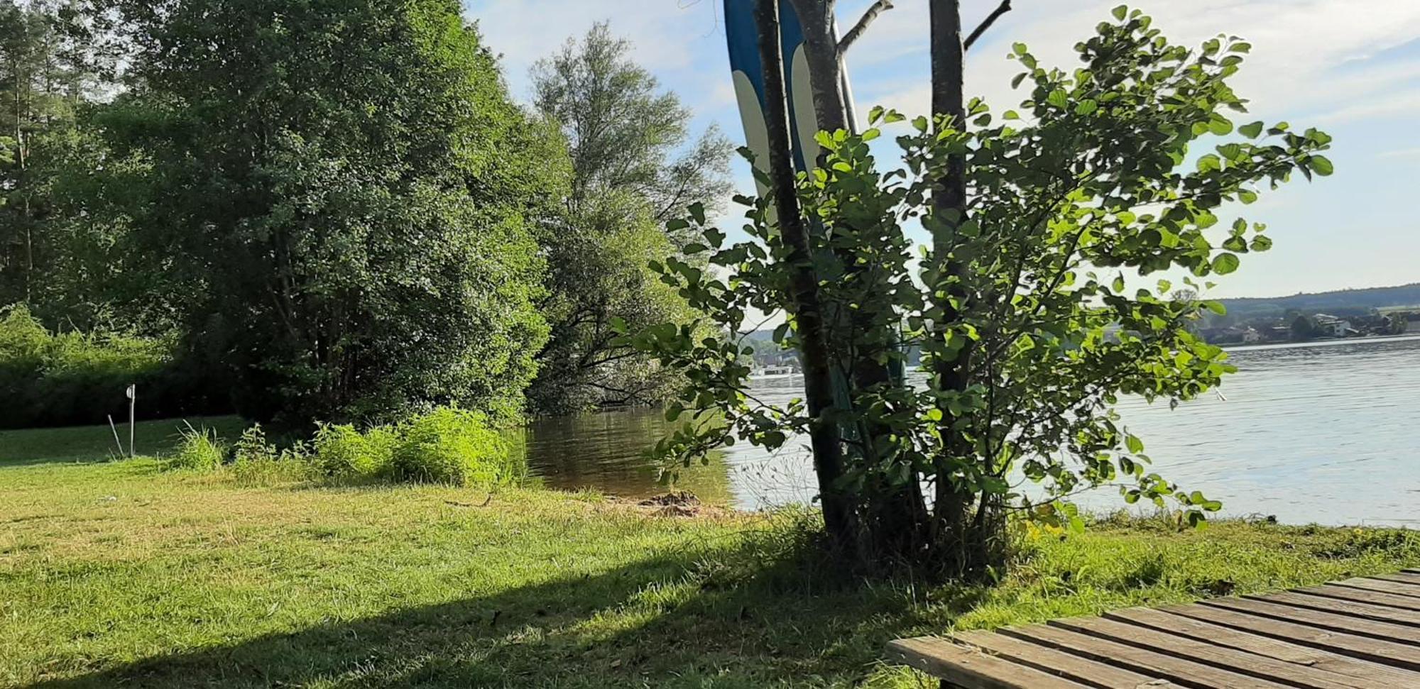 רודינג Bungalow Direkt Am See, Mit Eigenem Boot מראה חיצוני תמונה